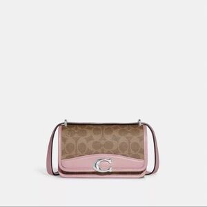 COACH Lunar New Year Bandit
Crossbody Bag Pink & Brown
Canvas with Rabbit Charm